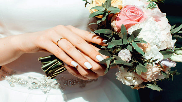 Perfect Your Bridal Manicure with 'Kiss & Tell' Gel Nail Polish from Miss Dolla | Miss Dolla