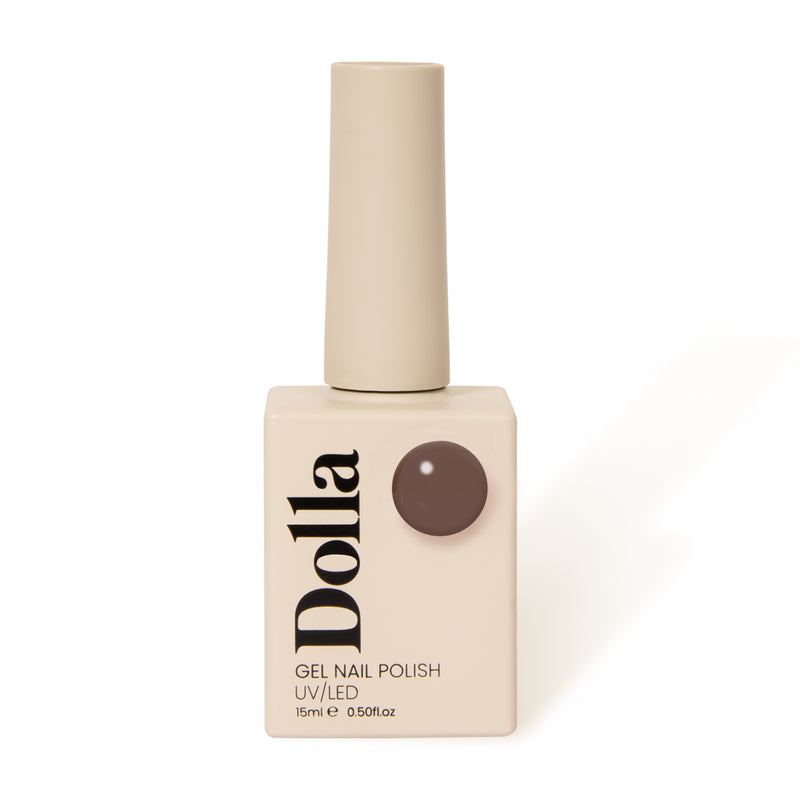 Miss Dolla gel polish in chocolate color, perfect for salon use in UK. | Miss Dolla