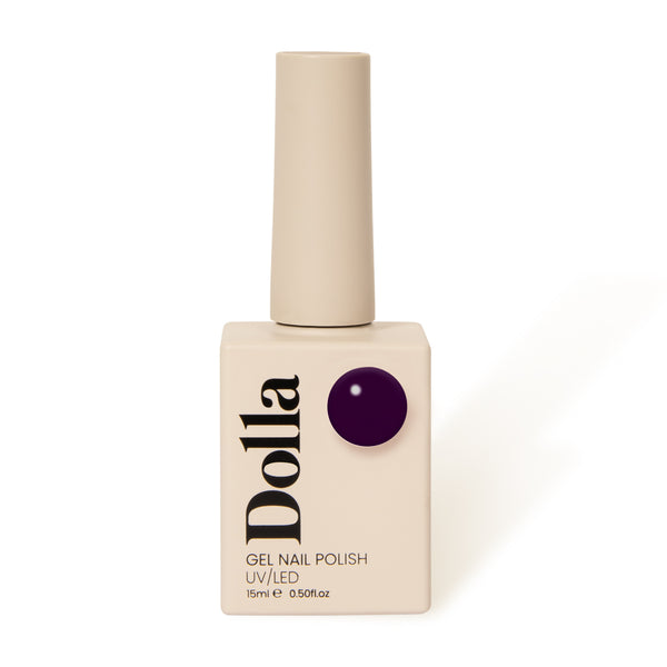the best dark purple gel nail polish uk from top nail brand | Miss Dolla