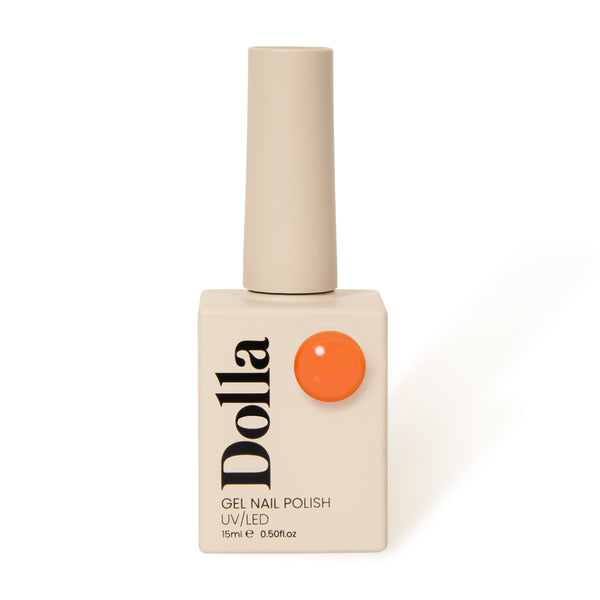 Best orange shade gel nail polish UK from top nail brand | Miss Dolla
