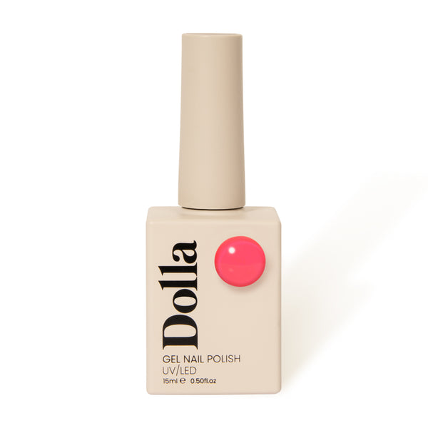 Beautiful summer pink nail polish for gel manicure UK | Dolla
